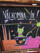 shop sign, Uppsala